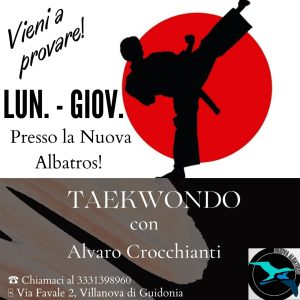 Read more about the article Taekwondo a la NUOVA ALBATROS